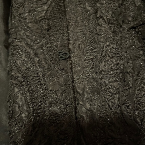 Avenue Mandarin Black Sparkle Bling 14 16 plus Holiday Cocktail Party jacket - Picture 3 of 9